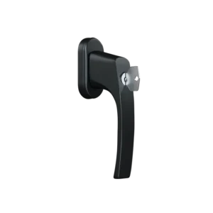 Window handle with a key - MISTRAL (RAL7016)