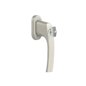 Window handle with a key - MISTRAL (RAL9001)