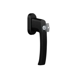 Window handle with a key - NEVADA (RAL9005)