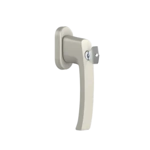 Window handle with a key - NEVADA (RAL9001)